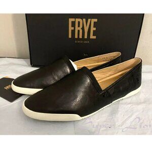 NEW FRYE Women's Melanie Leather Slip On Loafer Comfort Shoes